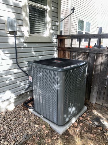 Condensing unit replacement after