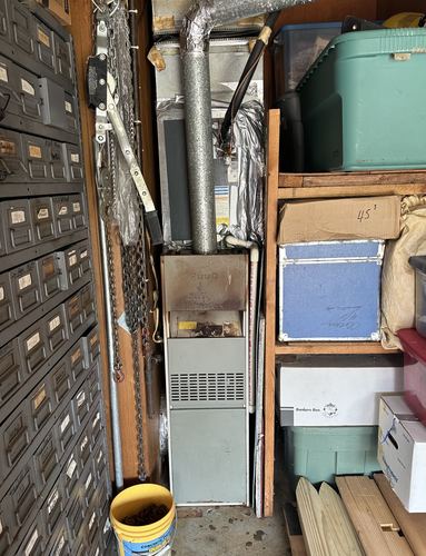Workshop furnace before